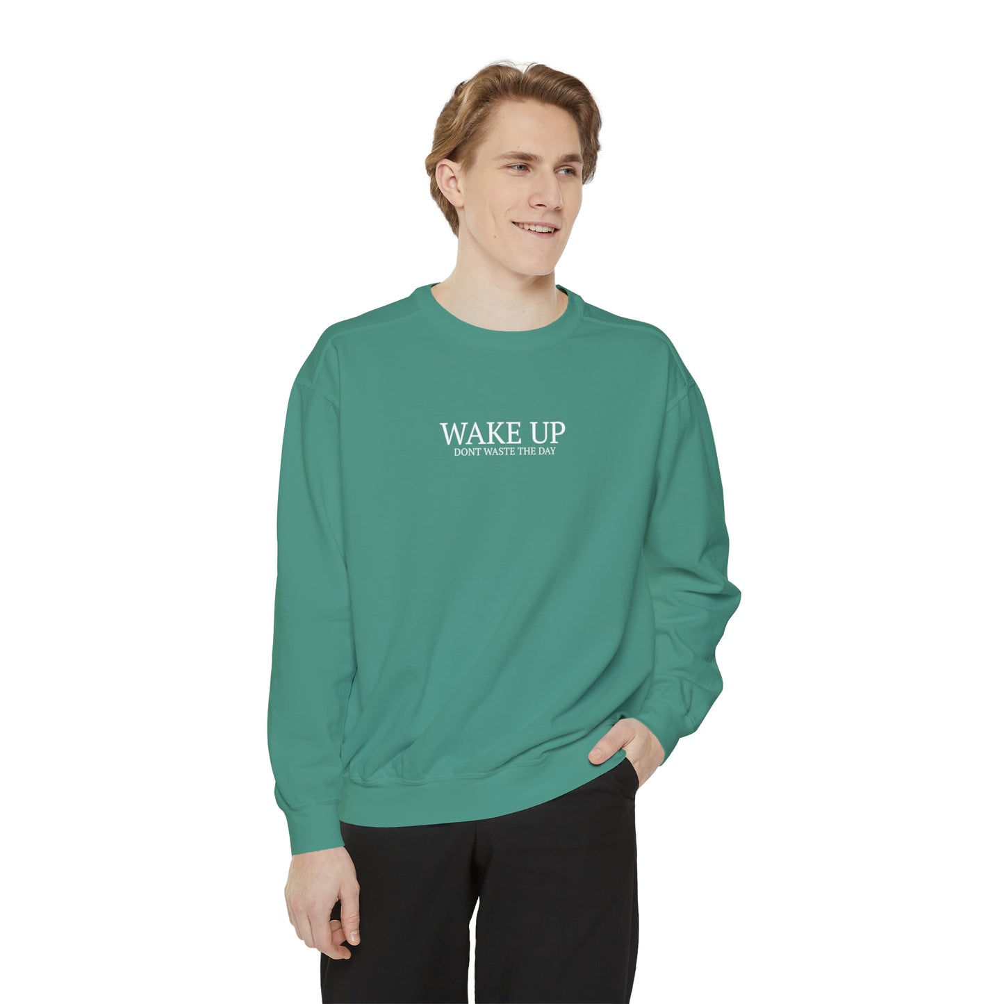 WAKE UP Crewneck (Middle Logo)