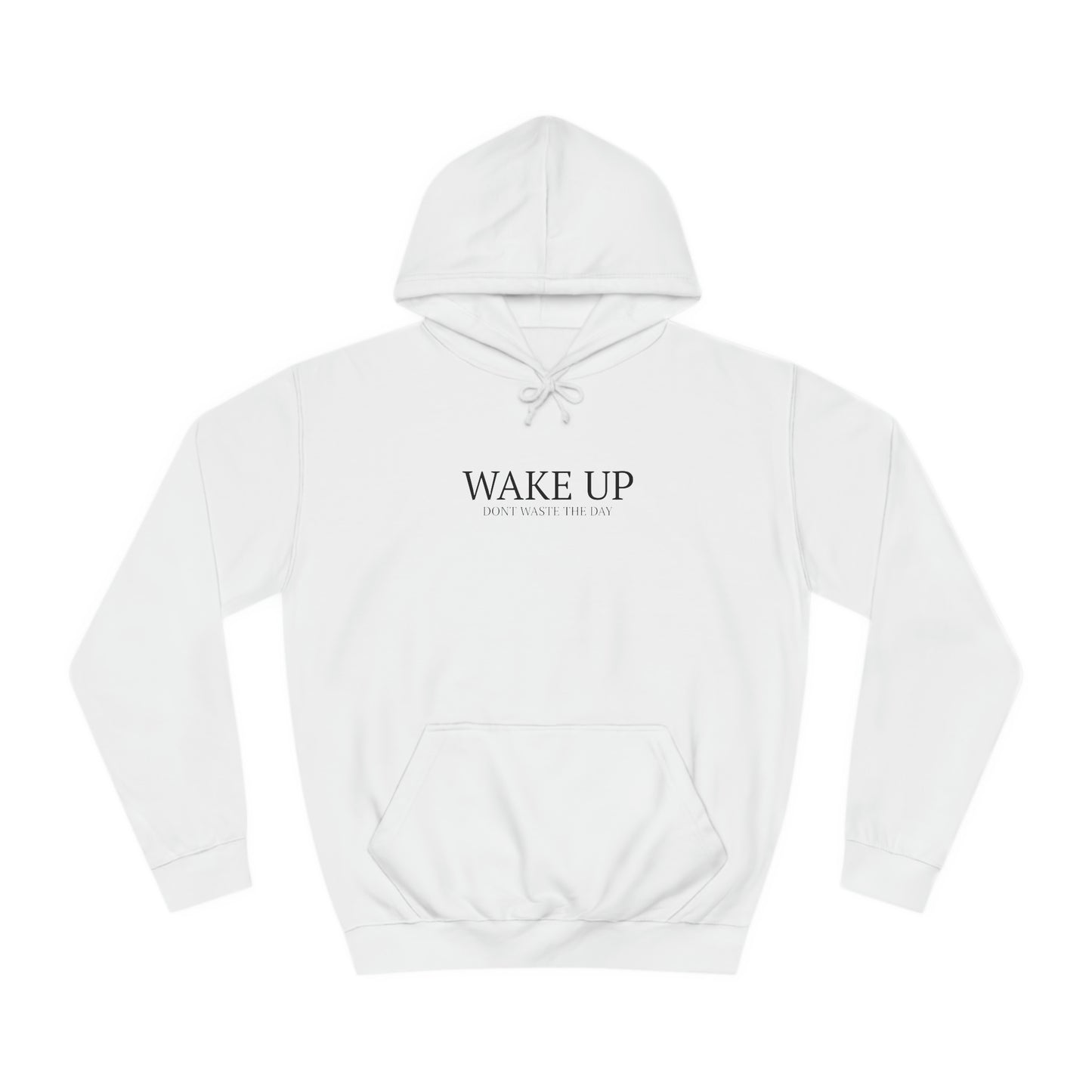Sudadera con capucha WAKE UP (estampado medio)