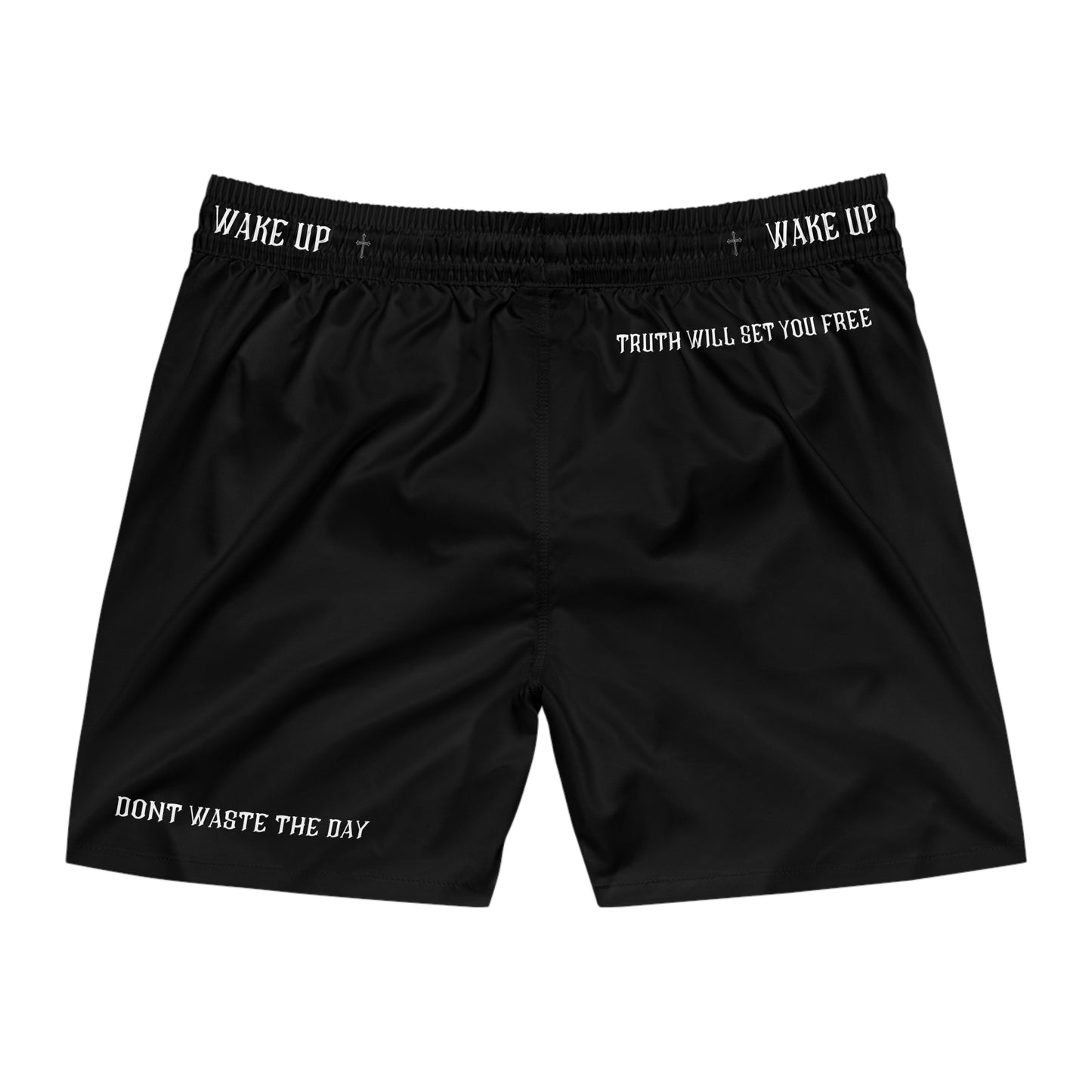 WAKE UP T.W.S.Y.F. Remastered Shorts (BLACK)