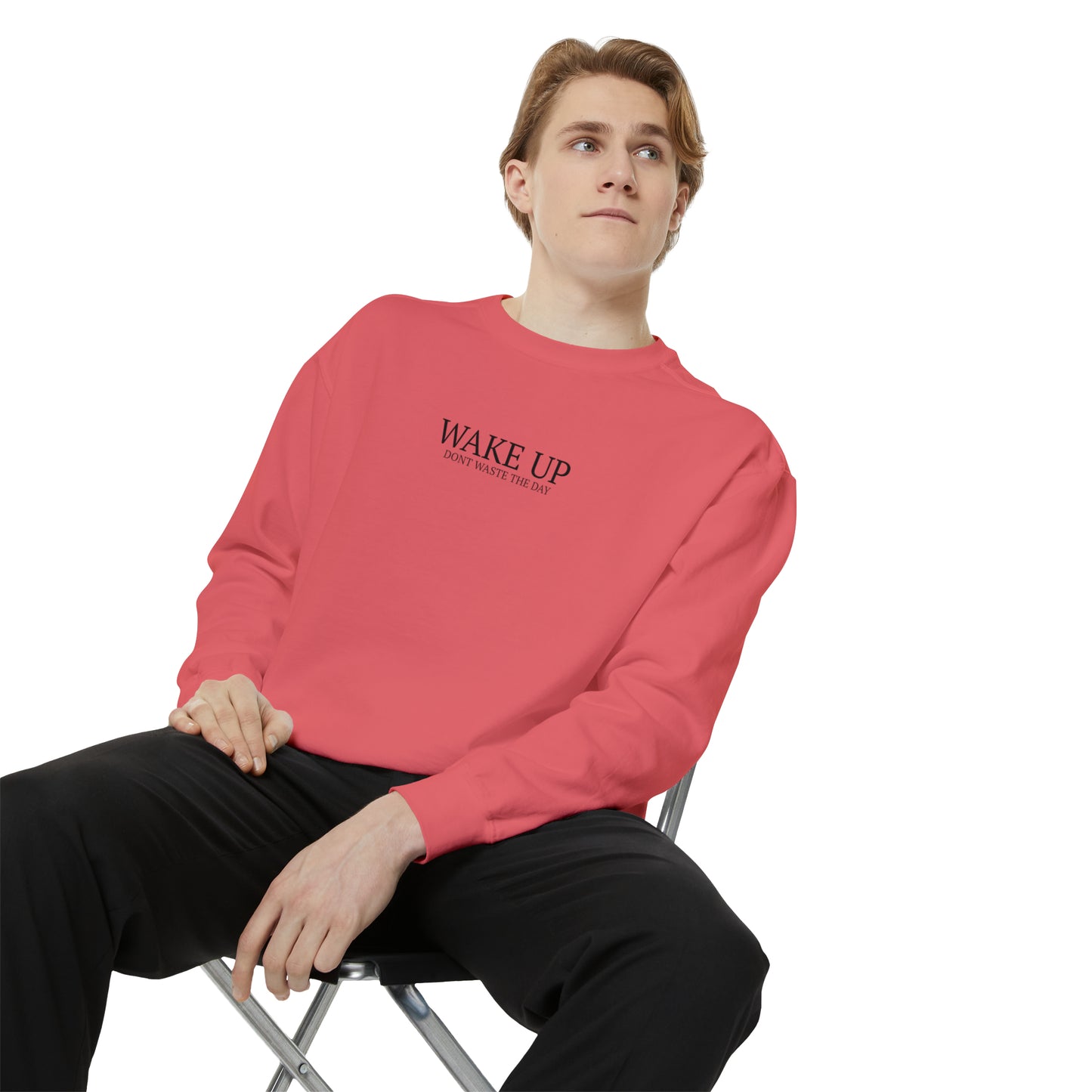 WAKE UP Crewneck (Middle Logo)