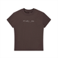 WAKE UP Essential Bodycon Crewneck T-Shirt