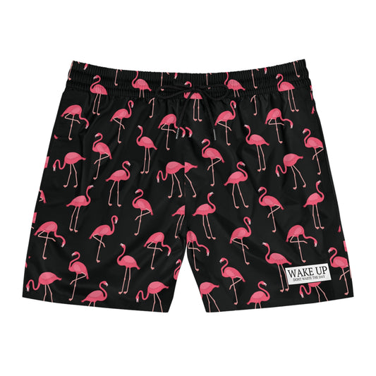 WAKE UP Flamingo Summer Shorts