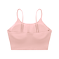 WAKE UP Spaghetti Strap Yoga Sports Bra