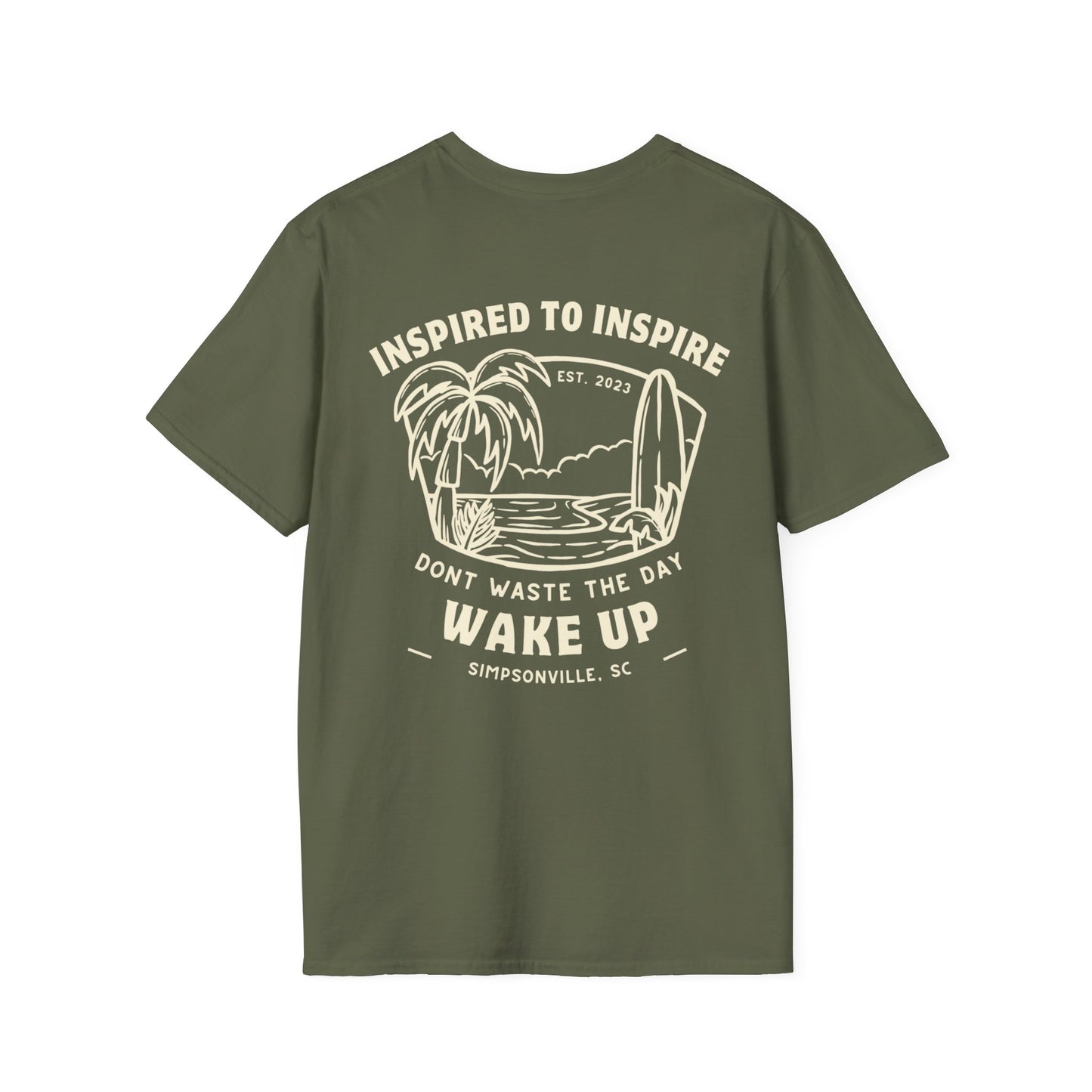 WAKE UP Summer Soft-Style T-Shirt