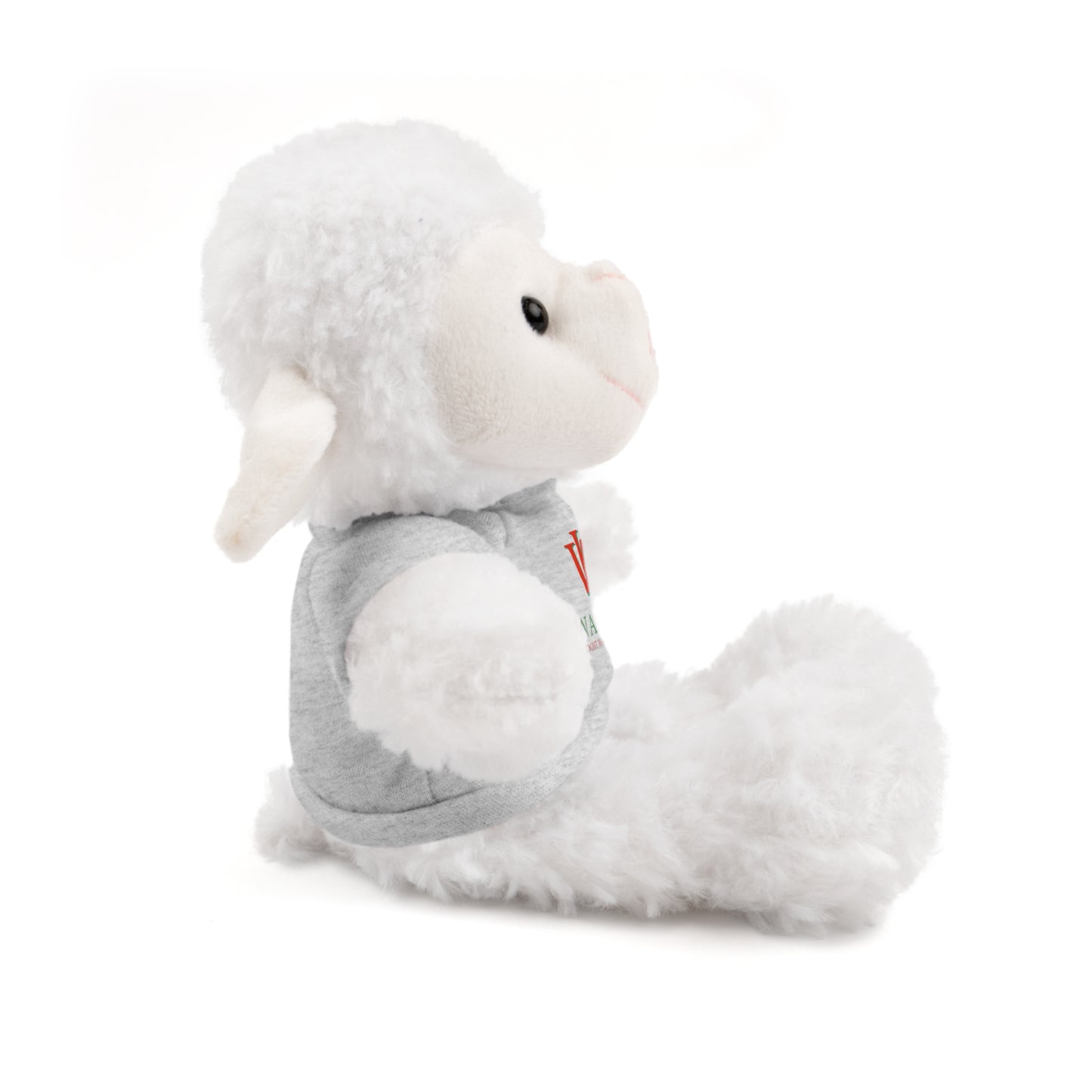 WAKE UP Christmas Stuffed Animals with Tee