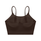 WAKE UP Spaghetti Strap Yoga Sports Bra