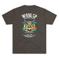 WAKE UP Summer Skull Beach Tri-Blend Tee