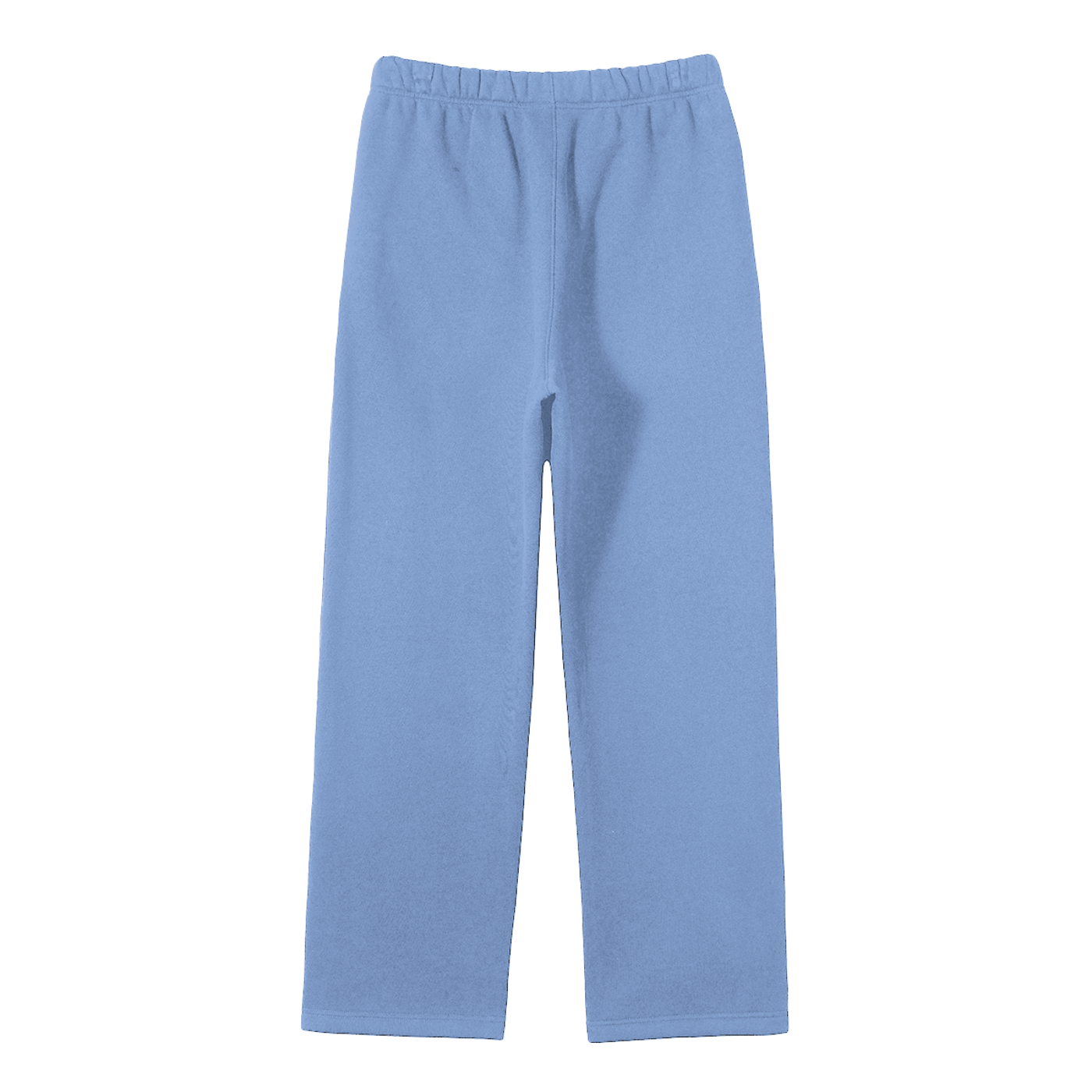 WAKE UP Unisex Solid Color Fleece Straight Leg Pants