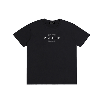 WAKE UP Simple Tee