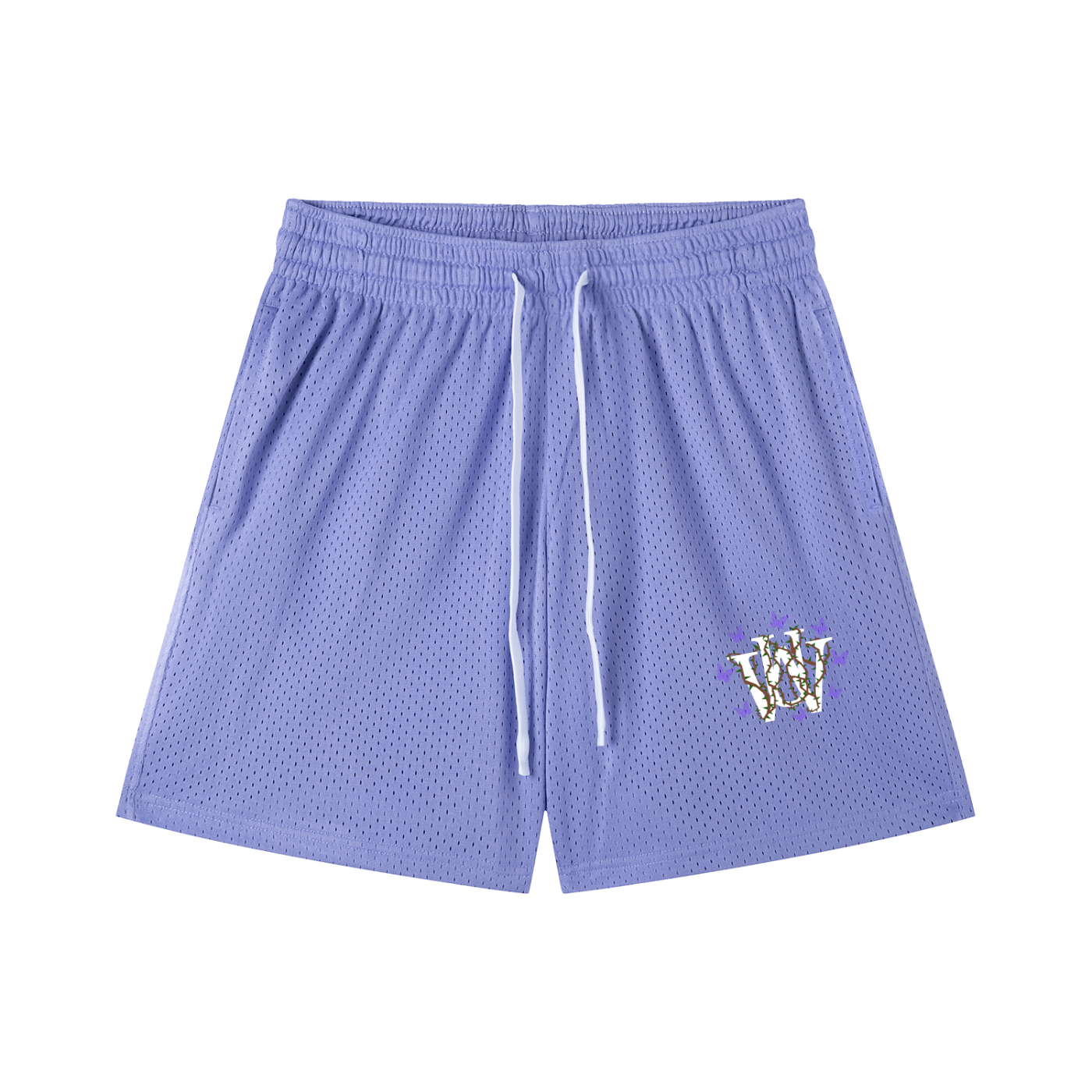 WAKE UP Butterfly Effect Mesh Shorts