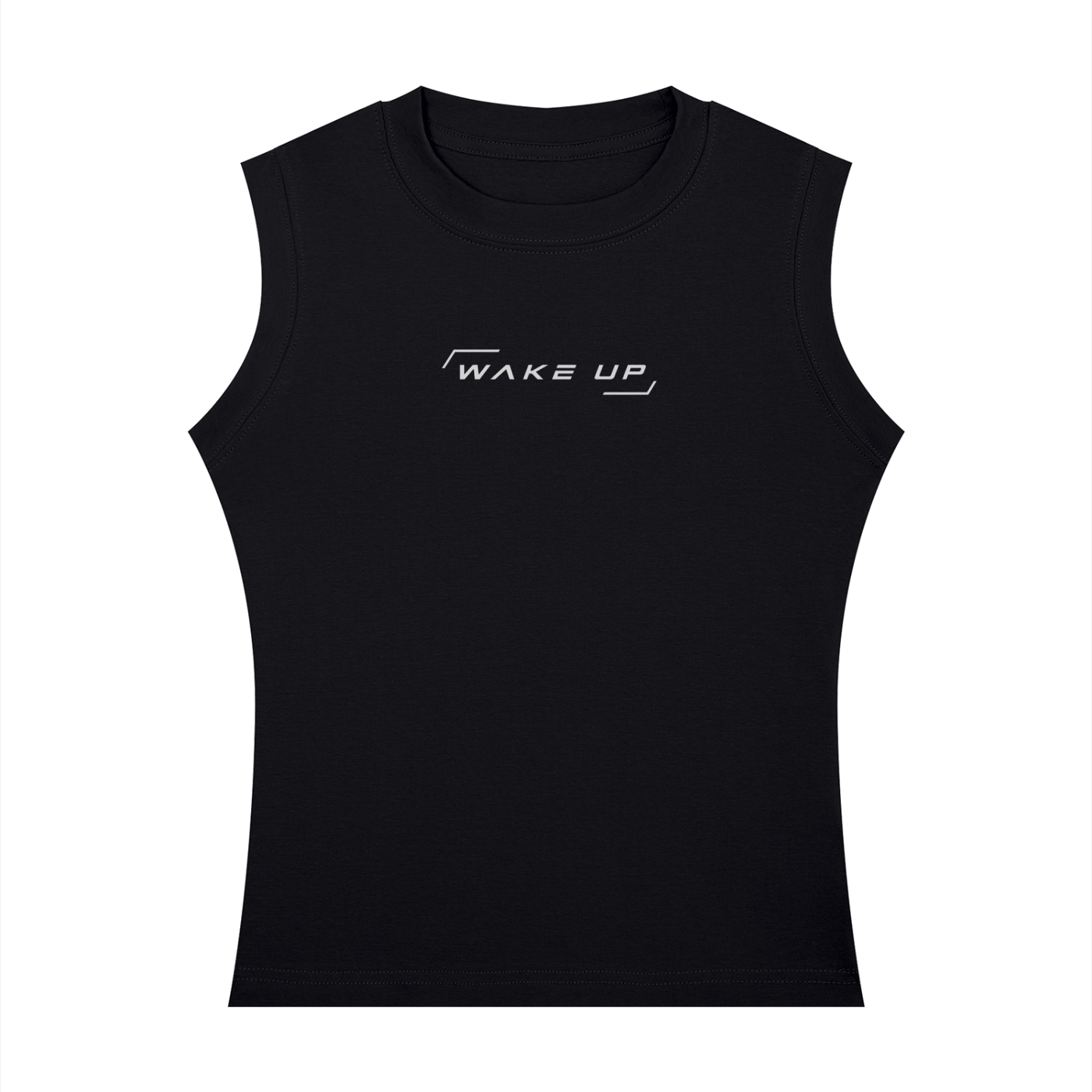 WAKE UP Women's Crewneck Tank Top