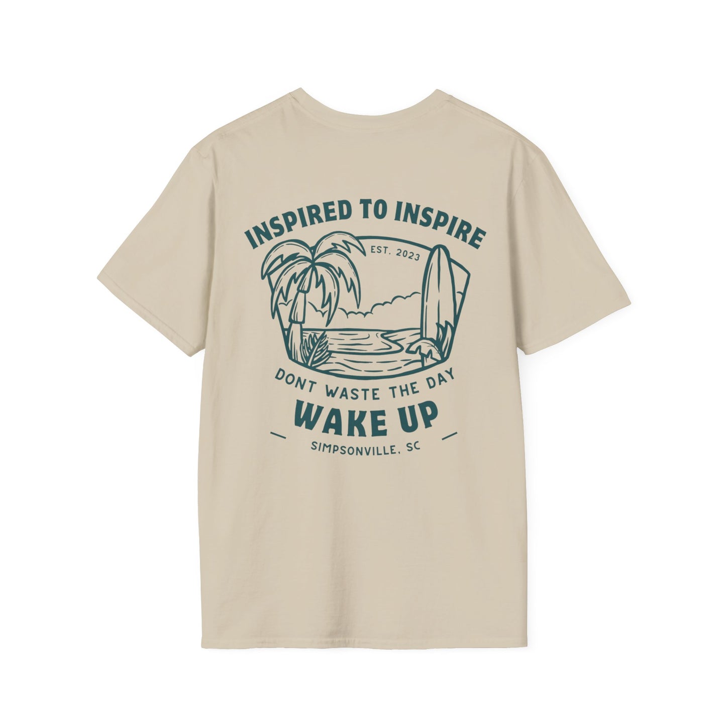 WAKE UP Summer Soft-Style T-Shirt