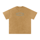 WAKE UP Snow Washed Oversized Cotton T-Shirt