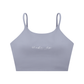 WAKE UP Spaghetti Strap Yoga Sports Bra