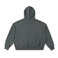 WAKE UP Fleeced Full-Zip Boxy Hoodie