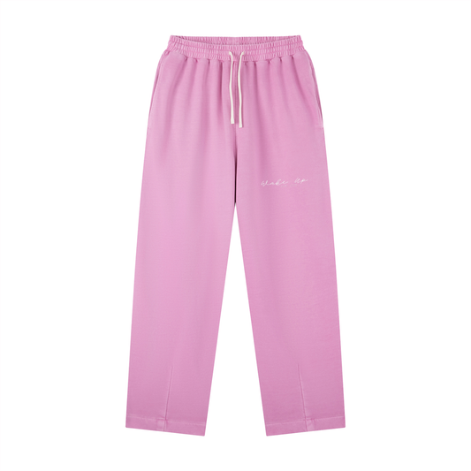 WAKE UP Vintage Washed Drawstring Sweatpants