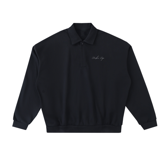 WAKE UP Heavyweight Fleece Polo Sweatshirt