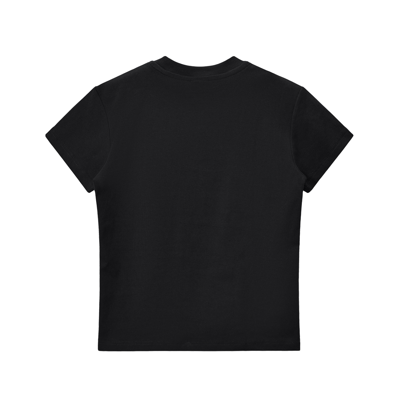 WAKE UP Essential Bodycon Crewneck T-Shirt