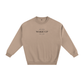 WAKE UP Heavy Simple Fleece Sweatshirt