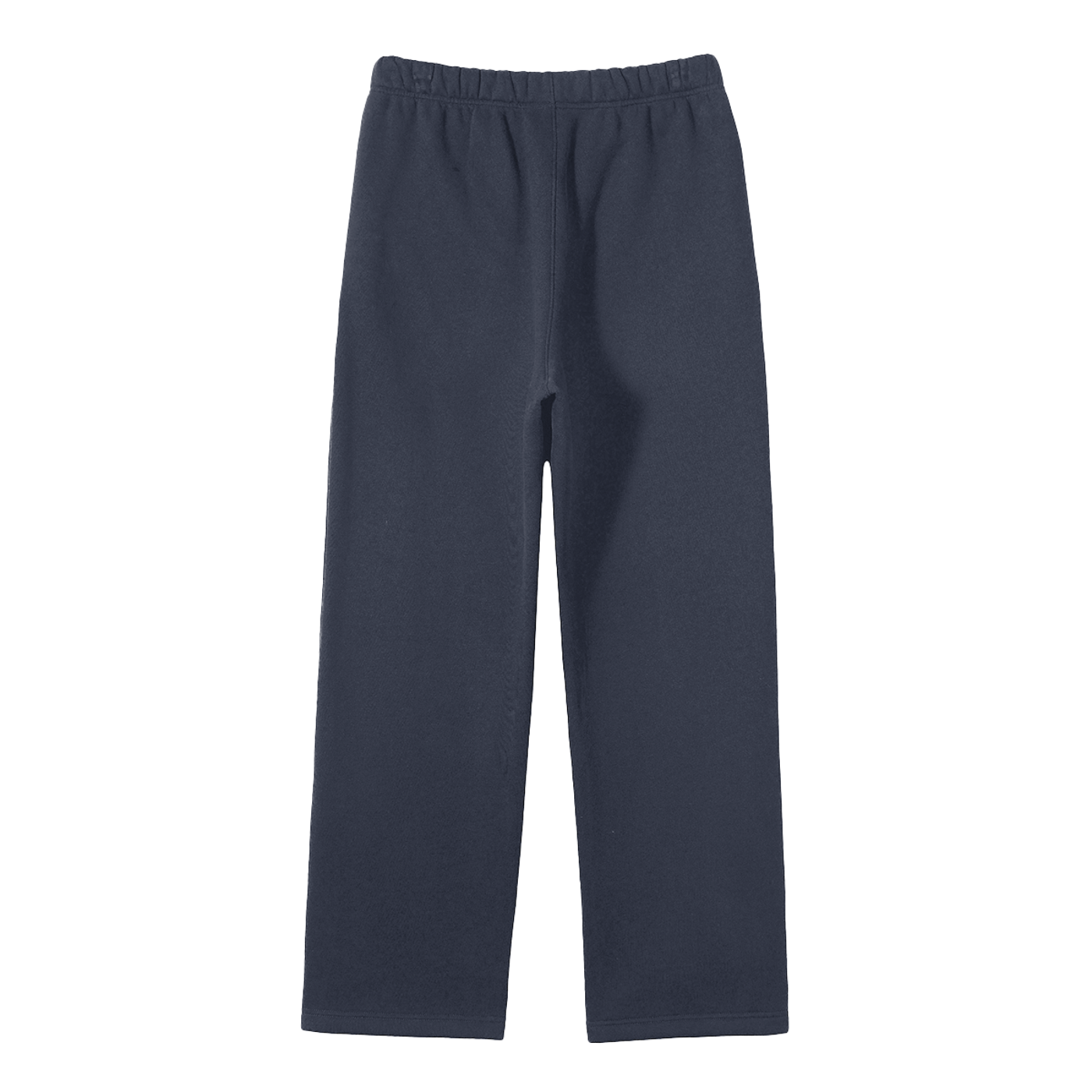 WAKE UP Unisex Solid Color Fleece Straight Leg Pants
