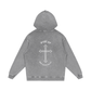 WAKE UP Oversized Snow Washed Hoodie
