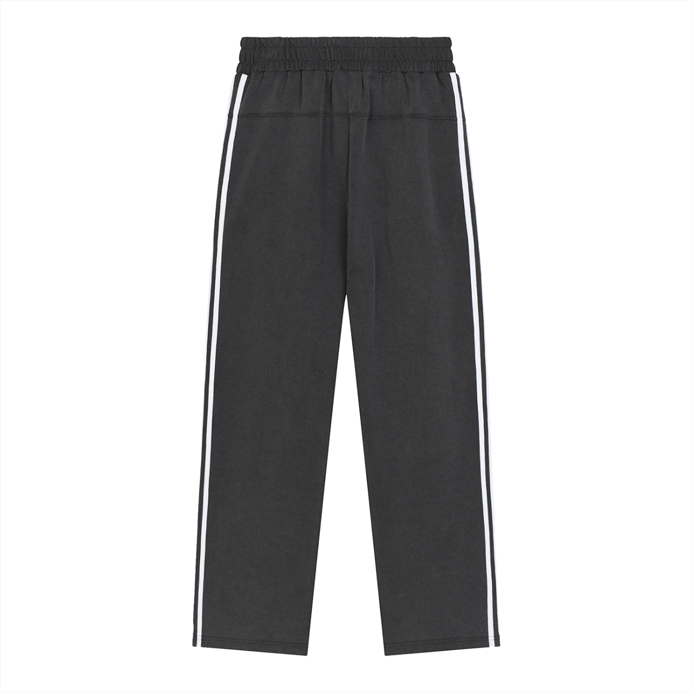 WAKE UP Snow Washed Contrast Tape Sweatpants
