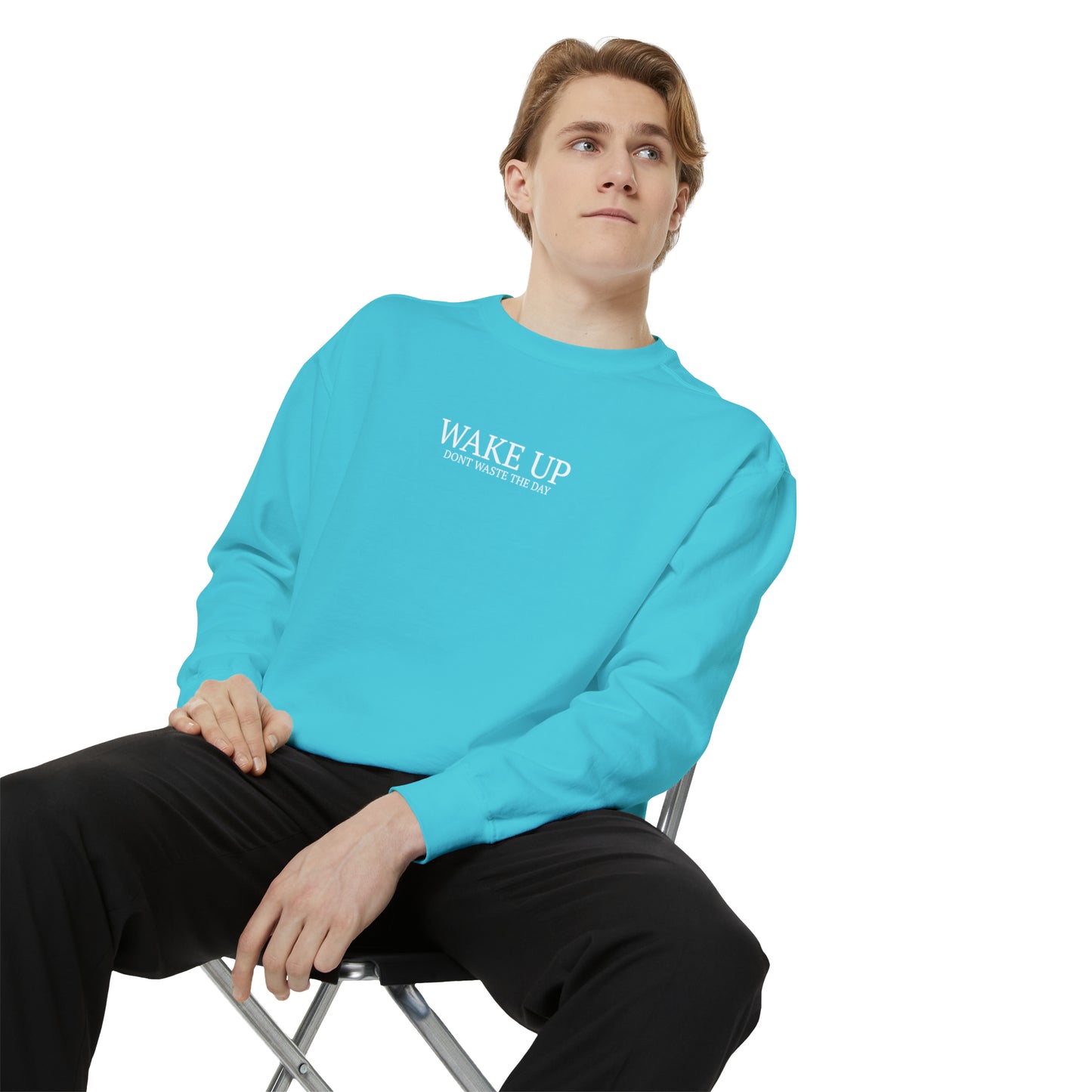 WAKE UP Crewneck (Middle Logo)