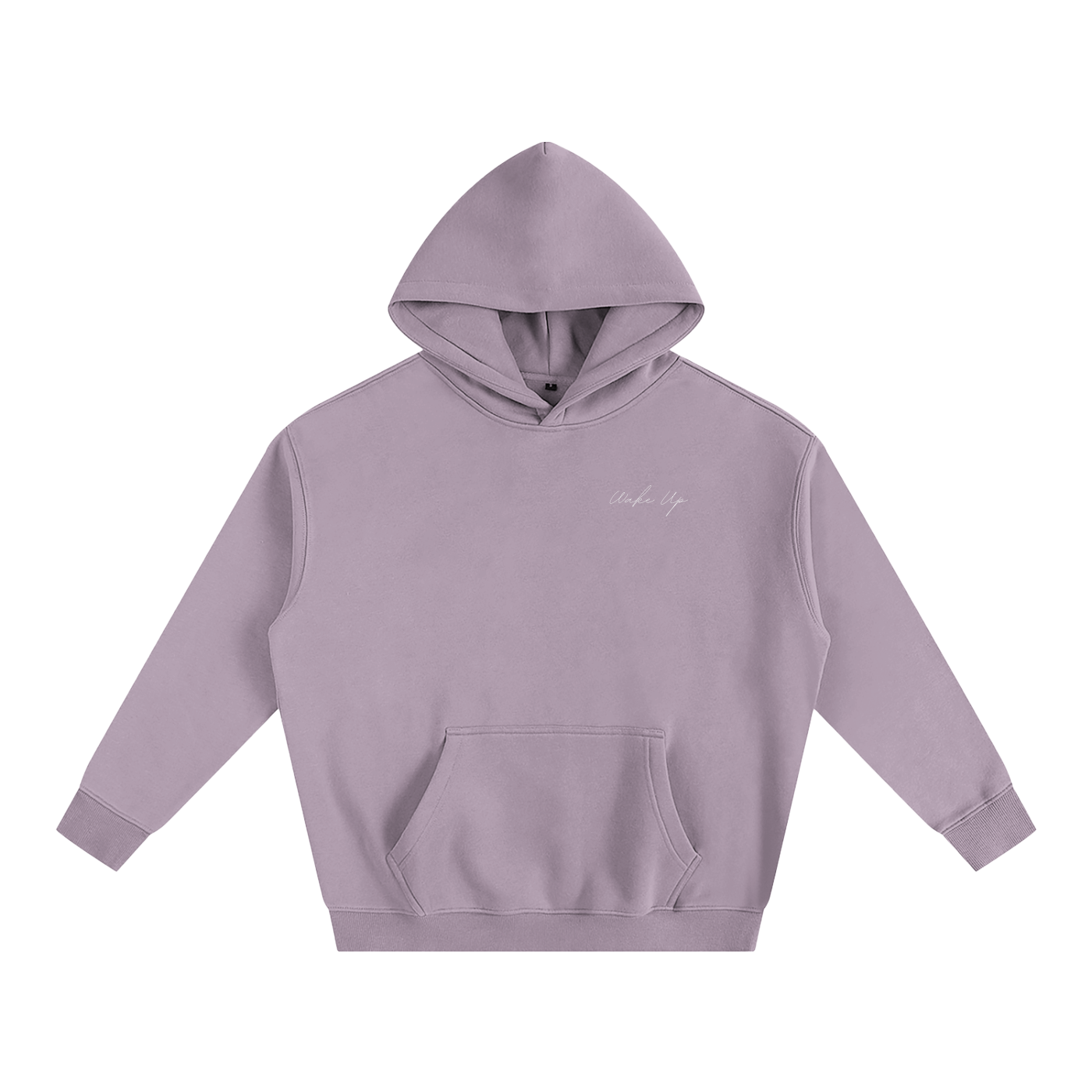 WAKE UP Oversized Fleeced Hoodie