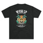 WAKE UP Summer Skull Beach Tri-Blend Tee