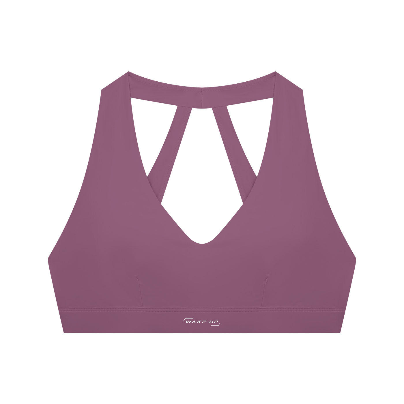 WAKE UP Women's Cropped Sports Bra
