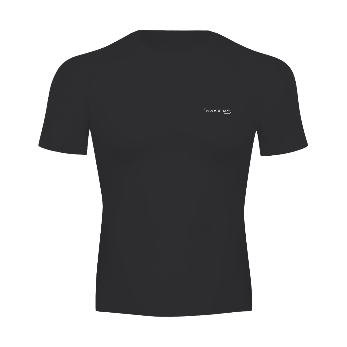 WAKE UP Compression Short Sleeve T-Shirt