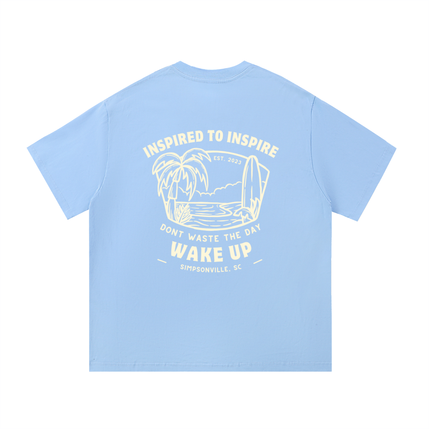 WAKE UP Summer Beach Tee