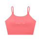 WAKE UP Spaghetti Strap Yoga Sports Bra