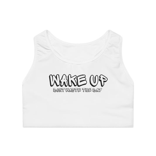 WAKE UP Sprots Bra (White)