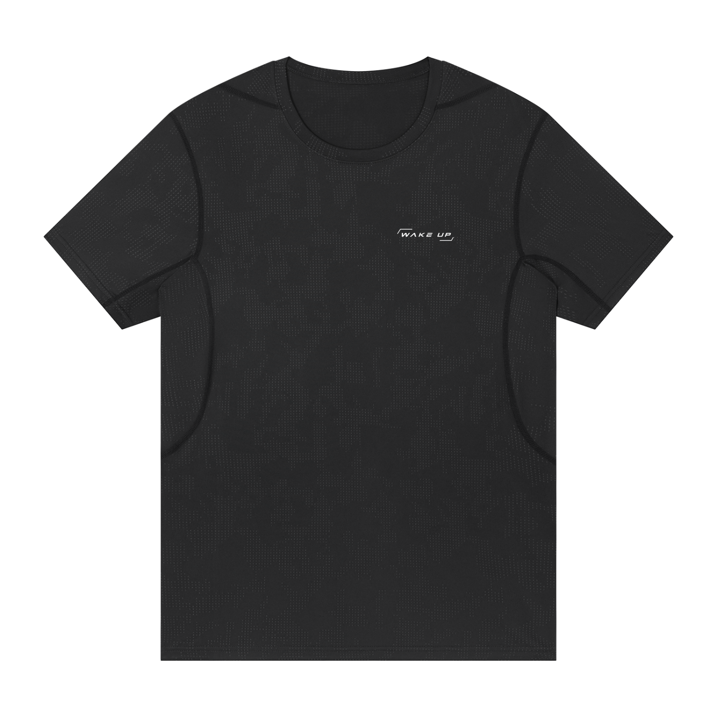 WAKE UP Men's Slim Mesh T-Shirt