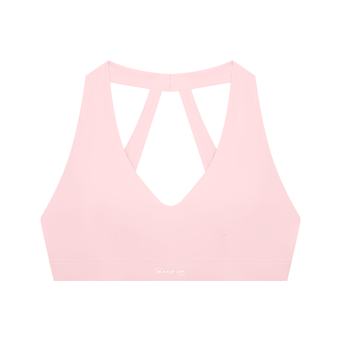 WAKE UP Women's Cropped Sports Bra