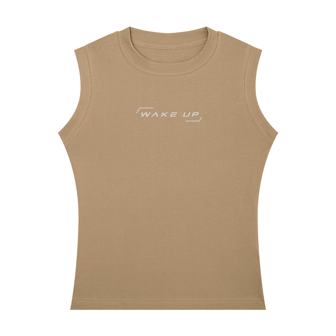 WAKE UP Women's Crewneck Tank Top