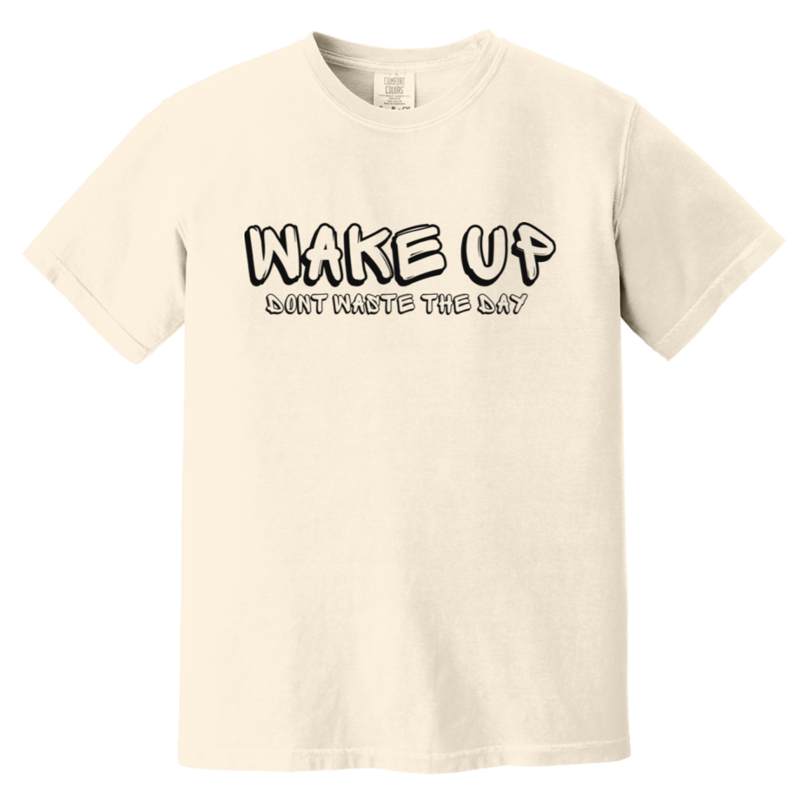 WAKE UP Heavyweight Graffiti Logo Shirt