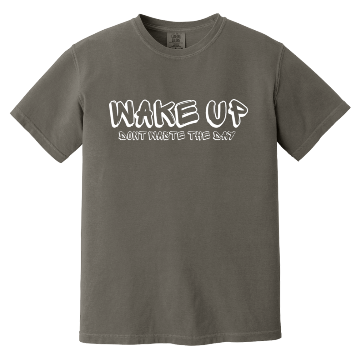 WAKE UP Heavyweight Graffiti Logo Shirt