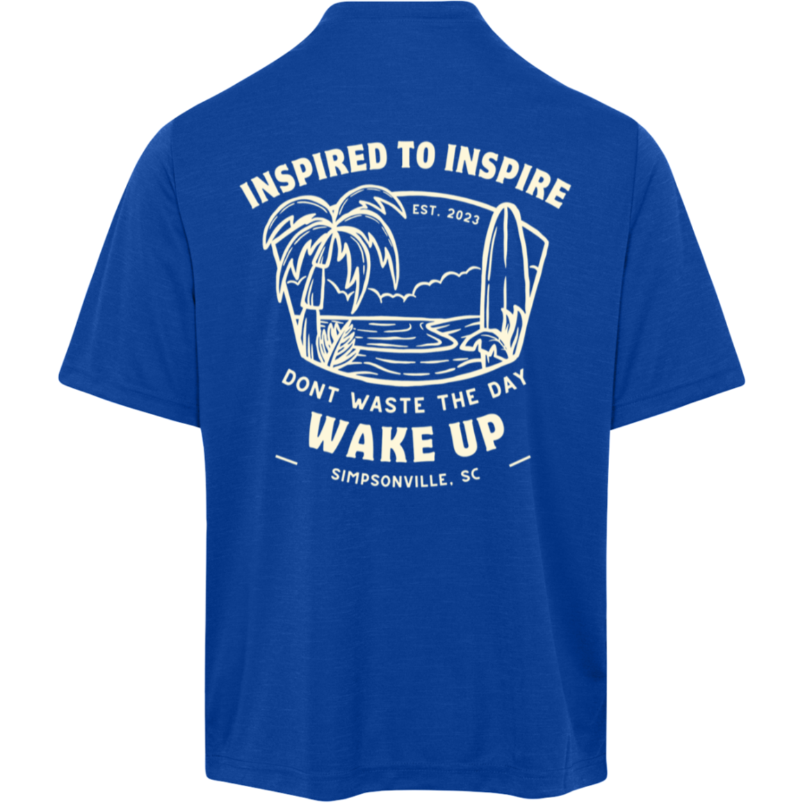 WAKE UP Inspired to Inspire Summer Sonic Tee