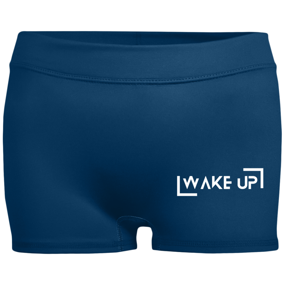 WAKE UP Activewear Ladies' Fitted  2.5 inch Inseam Shorts