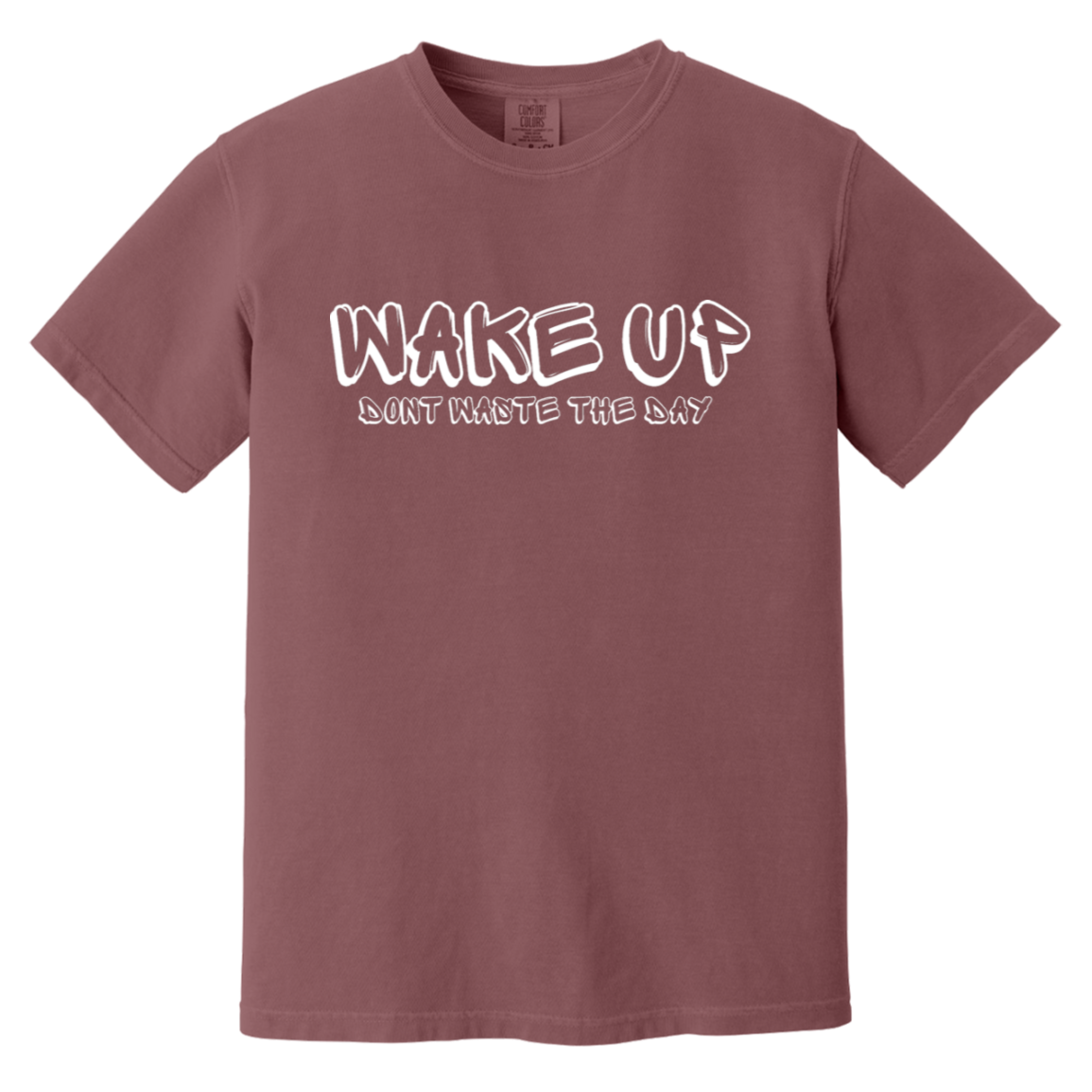 WAKE UP Heavyweight Graffiti Logo Shirt