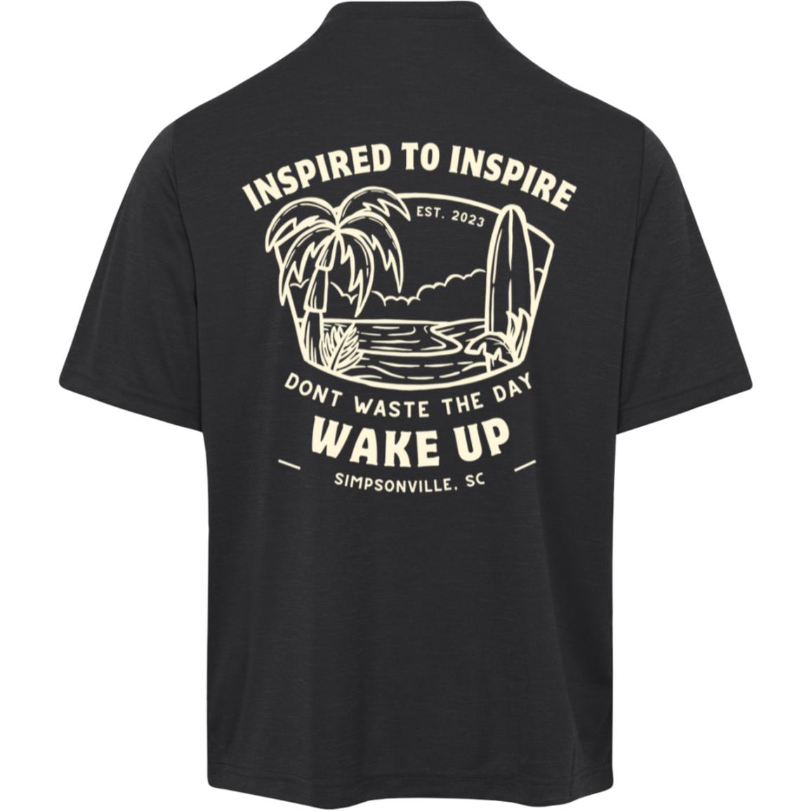 WAKE UP Inspired to Inspire Summer Sonic Tee