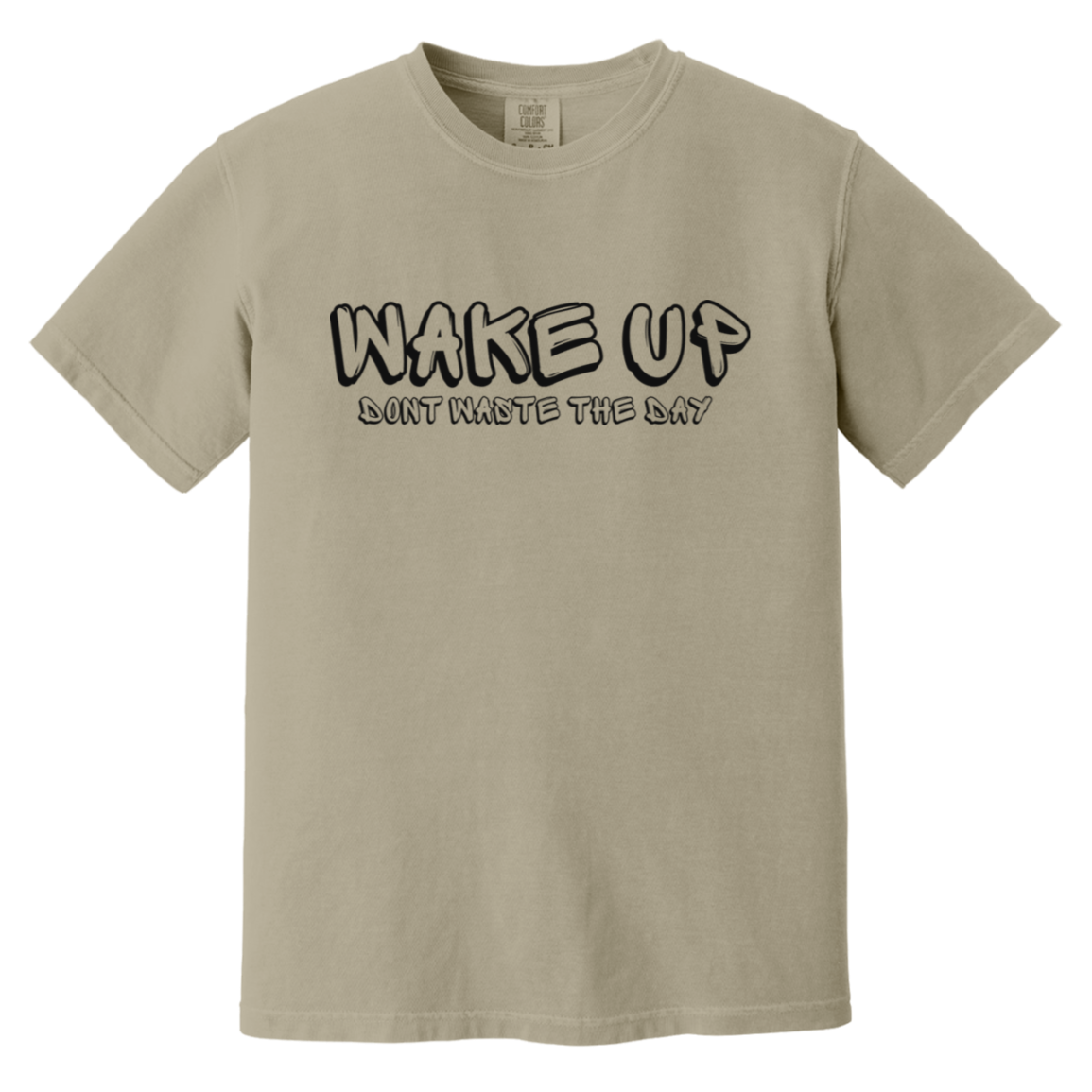 WAKE UP Heavyweight Graffiti Logo Shirt