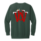 WAKE UP Christmas Garment Dyed Crewneck