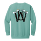 WAKE UP Christmas Garment Dyed Crewneck