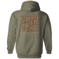 WAKE UP Faith Over Fear Hoodie 8 oz