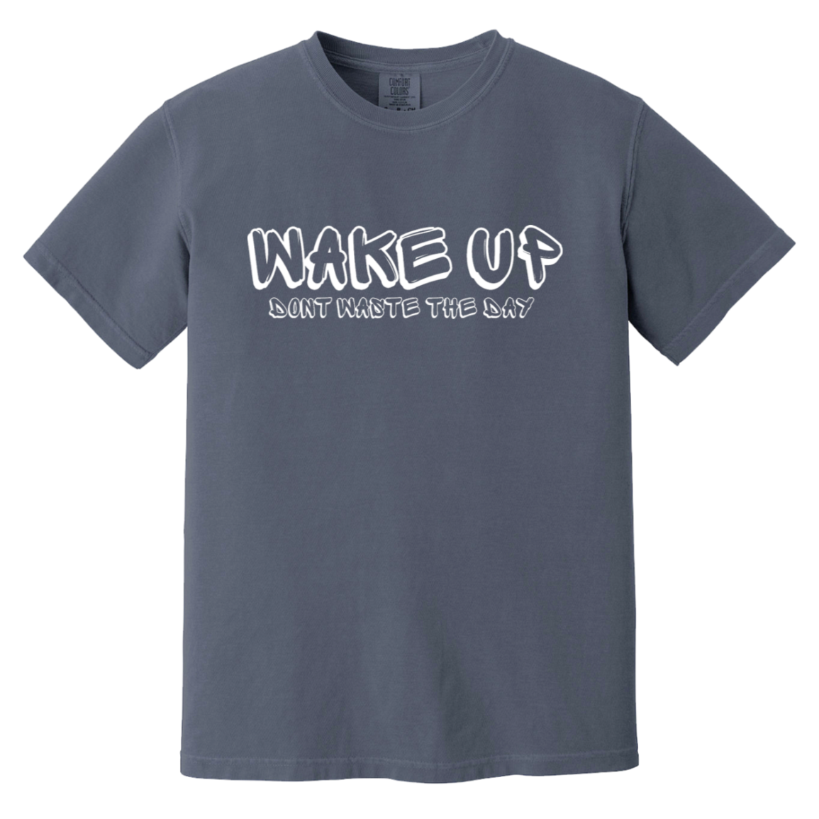 WAKE UP Heavyweight Graffiti Logo Shirt