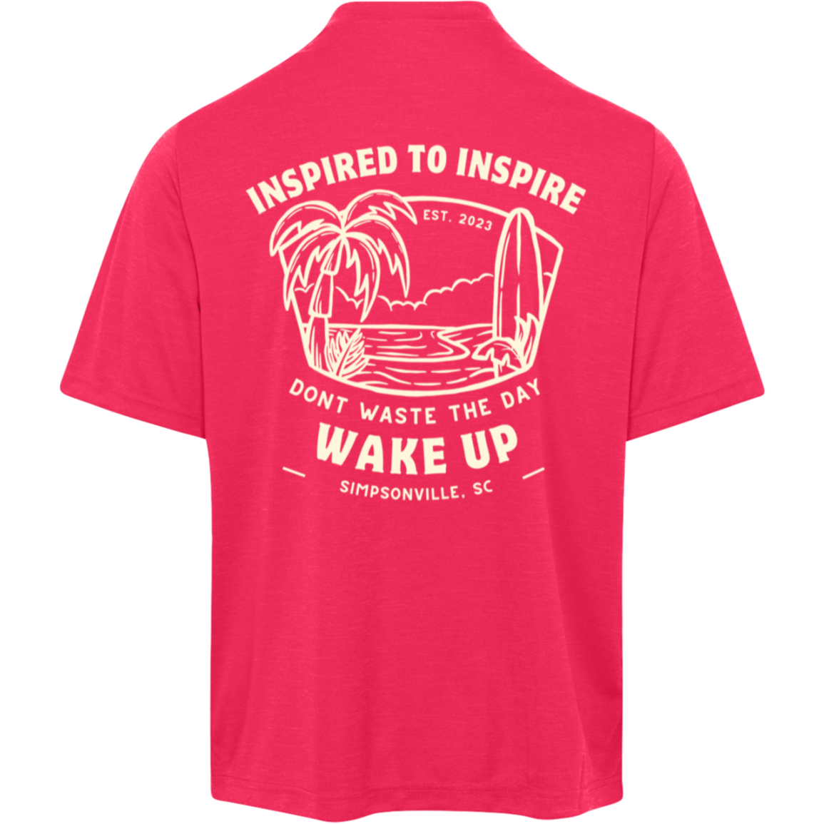 WAKE UP Inspired to Inspire Summer Sonic Tee