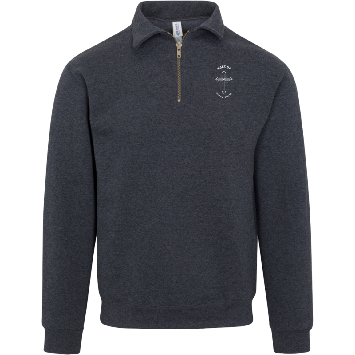 WAKE UP T.W.S.Y.F. Remastered Quarter Zip Pullover